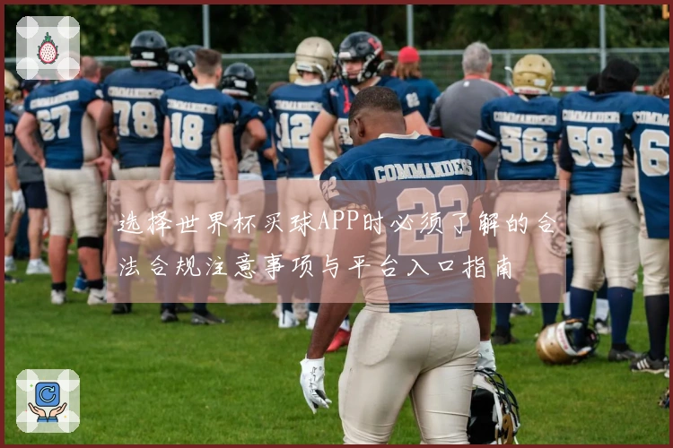 选择世界杯买球APP时必须了解的合法合规注意事项与平台入口指南